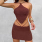 Fashion Backless Rope Suit