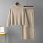 European And American Leisure Loose Fashion Long Skirt Two-piece Set