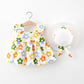 Children's Girls Summer Sleeveless Print Dress