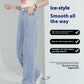 Elastic Waist Lyocell Jeans Women