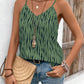 Stylish And Elegant Sleeveless Camisole With A Printed Design