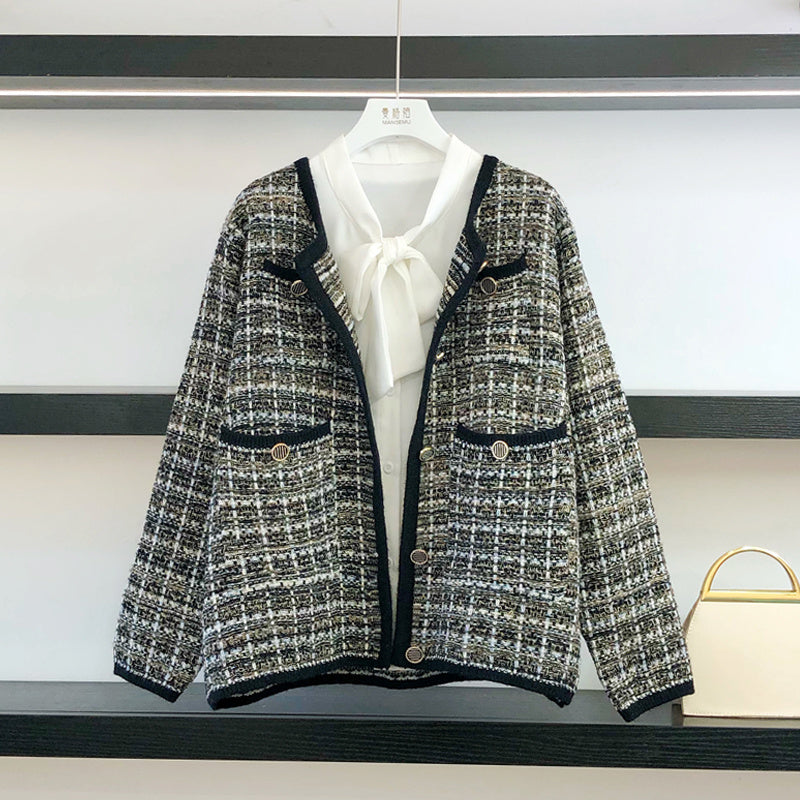Women's Fashion Loose Versatile Cardigan Top