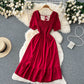 French-style Vintage Platycodon Fairy Dress New Gentle Summer Design
