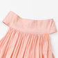 Robe mi-longue moulante à la taille, style français