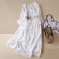Literary Retro Ethnic Embroidery Dress Temperament