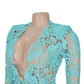 Fashion Women's Hollowed-out Two-piece Set