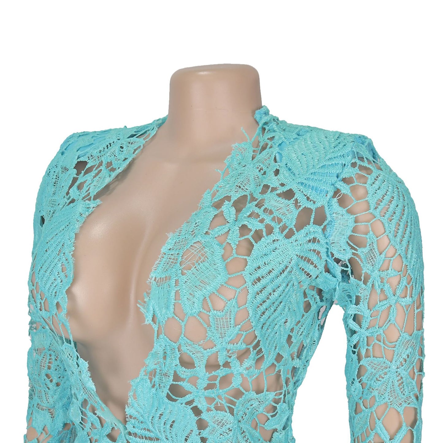 Fashion Women's Hollowed-out Two-piece Set