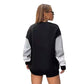 Pull ample de sport assorti pour femme