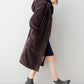 Ladies' Lambswool Winter Mid-length Coat