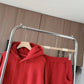 Fashionable Stylish Fleece-lined Thickened Hooded Sweatshirt Sweatpants Two-piece Set