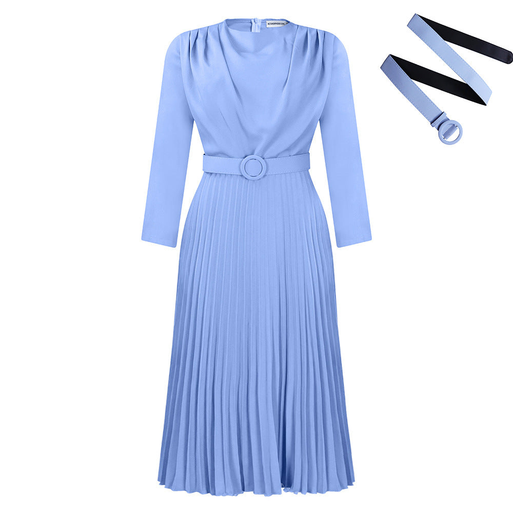 OL Solid Color African Plus Size Dress