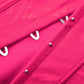 Retro Corset Waist Top Rose Red