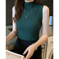 Camisole Vest Women's Suit Inner All Match Half Turtleneck