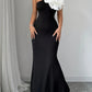 Fashionable Strapless Slim-fit Dress European And American Style