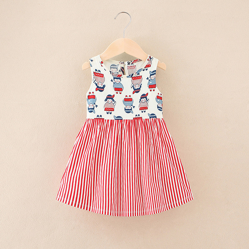 A-line Skirt Girls' Dress Medium And Small