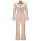 Women's Slim Fit Bodysuit High Waist Straight