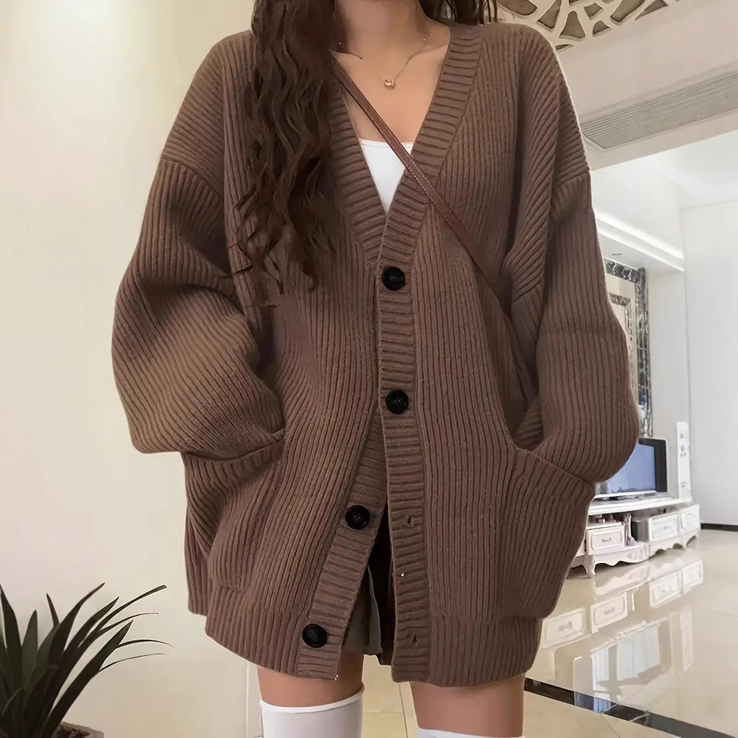 Manteau ample style vintage japonais pour femme