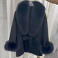 Real Wool Woolen Autumn And Winter Cape Top