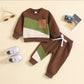 Baby Boys And Girls Leisure Pajamas Sweater Suit