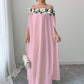 Stylish And Unique Floral Dress For Women In A French Design
