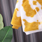 Long-sleeved Warm Sweater With Plush Rabbit Fur For Children And Infants
