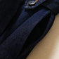 Robe en jean à revers, simple boutonnage, manches courtes, dégradé de couleurs, tendance, taille ajustée