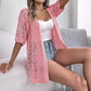 Short Sleeve Knitted Sun Protection Shirt