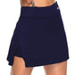 Jupes de sport tendance pour la gym, disponibles en quatre couleurs et huit mètres