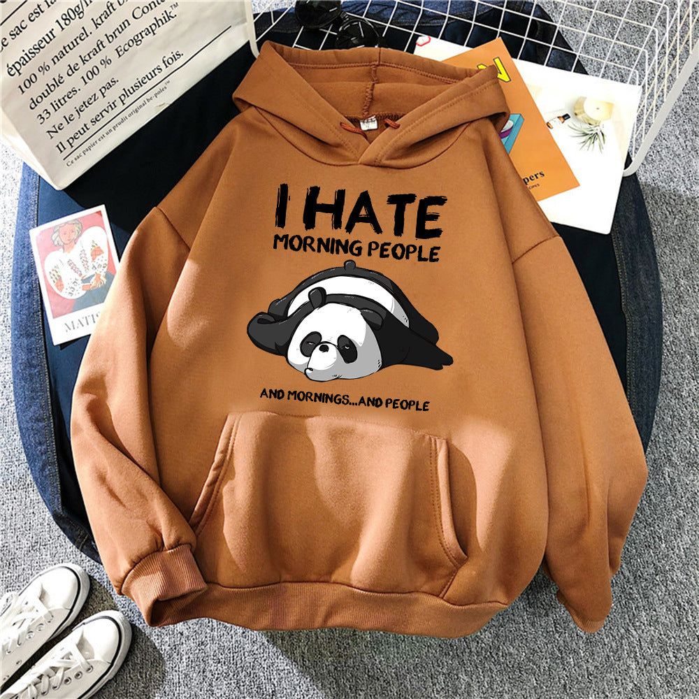 Plush Hooded Sweater Coat Plus Size Hoodie