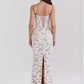 Women's Casual White Strapless Strapless Suspender Dress