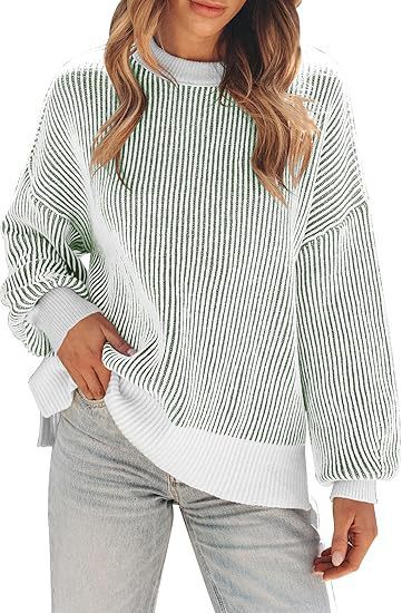 Loose All-match Knitted Pullover Top For Women