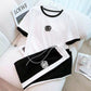 Fashionable And Youthful Wide-leg Pants Two-piece Set