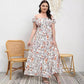 Nouvelle robe fleurie grande taille