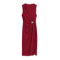 European And American Style French Minority Pleated Dress Women