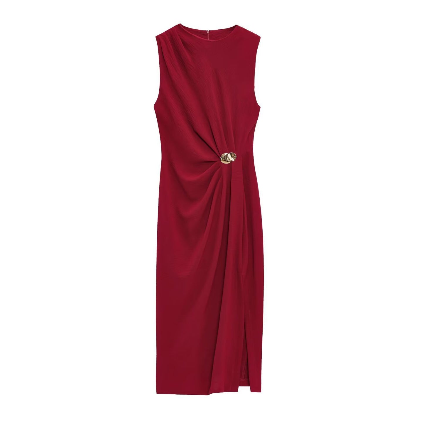 European And American Style French Minority Pleated Dress Women