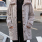 Casual Loose Cardigan Cotton-padded Jacket For Women