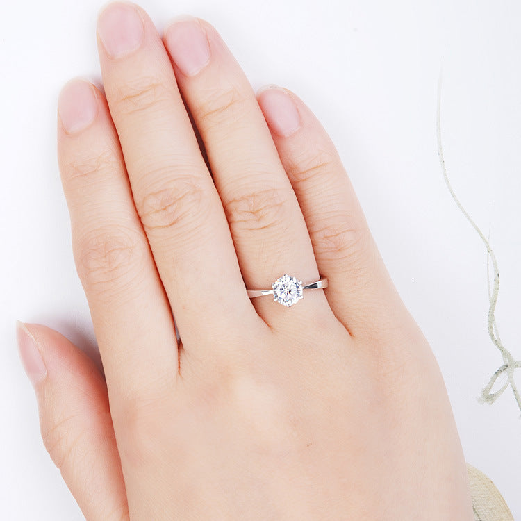 Wholesale Couple Rings With Rhinestone