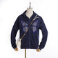 Women's Sweater With Fleece Pockets And Butterfly Zipper Cardigan