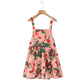 Strawberry Print Mini Women's Dress