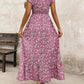 Fashionable Women's Dress With Random Printing