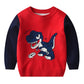 Trendy Children's Sweater Double Layer Thickening