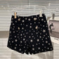 Ladies Spring New Star Suede Pin Jacket Suit