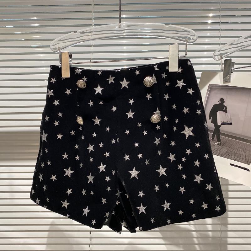 Ladies Spring New Star Suede Pin Jacket Suit