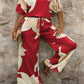Printed Fashion Polyester Women's Suit