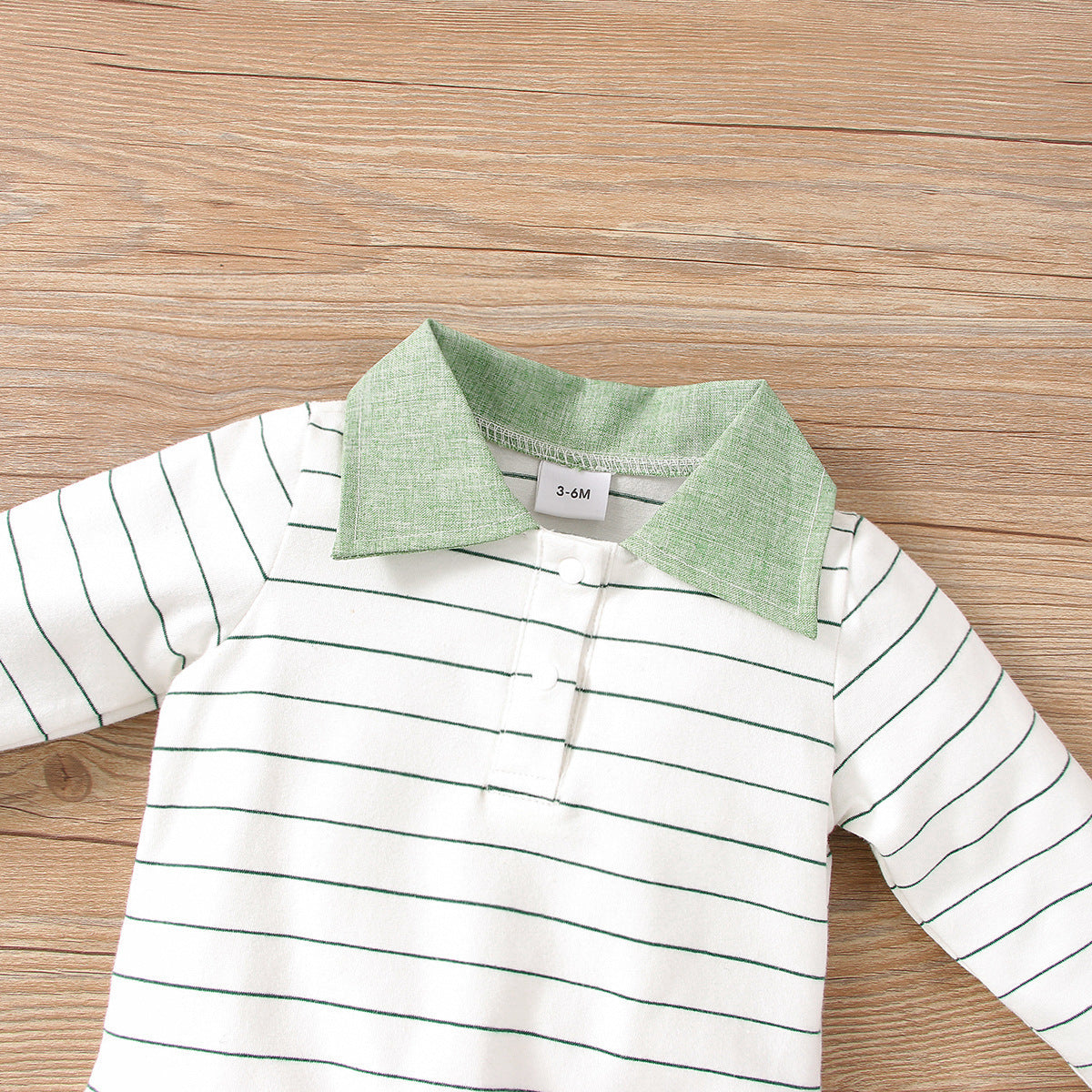 Ensemble pull-over en coton vert sans chemisier à capuche et pantalon