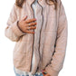 Stand Collar Loose Long Sleeve Jacket Cotton Coat Jacket