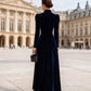 New Elegant Solid-color Velvet Dress For Women