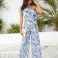 Ladies' New Temperament Beach Ninth Jumpsuit