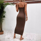 Backless Slim Fit Sheath Dress Women