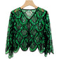 Women's Fashionable All-matching Party Banquet Sequined Coat